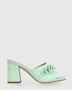 Belle & Bloom Walking With You Mule - Mint Hot