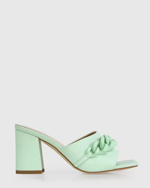 Belle & Bloom Walking With You Mule - Mint Hot