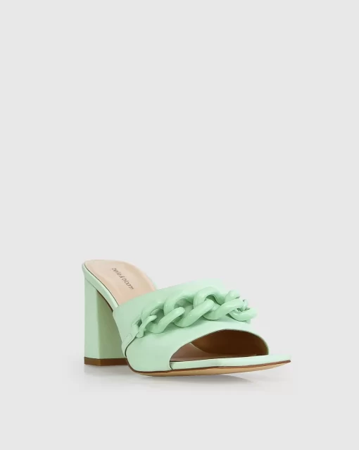 Belle & Bloom Walking With You Mule - Mint Hot