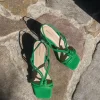 Belle & Bloom Wild Side Slingback Heel - Emerald Outlet