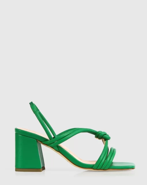 Belle & Bloom Wild Side Slingback Heel - Emerald Outlet