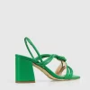 Belle & Bloom Wild Side Slingback Heel - Emerald Outlet