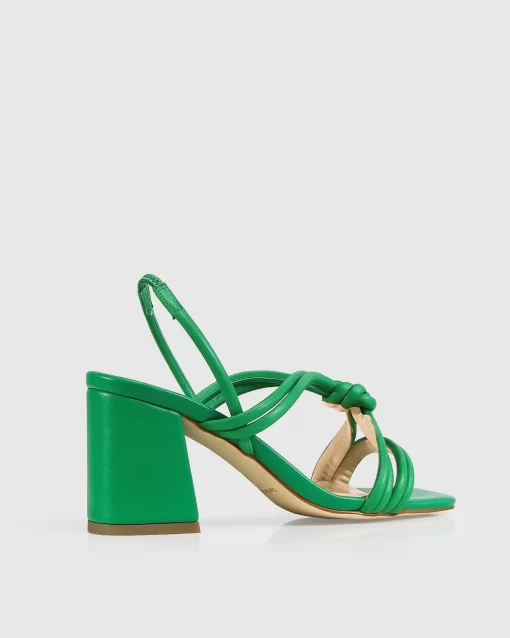 Belle & Bloom Wild Side Slingback Heel - Emerald Outlet