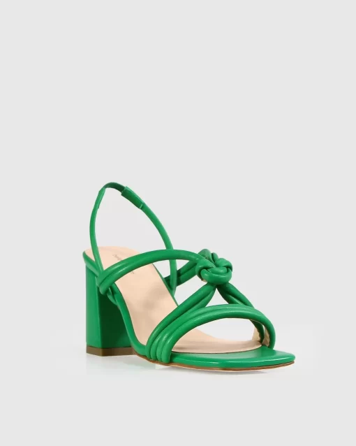 Belle & Bloom Wild Side Slingback Heel - Emerald Outlet