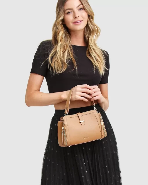 Belle & Bloom Your Girl Cross-Body Bag - Light Camel Sale